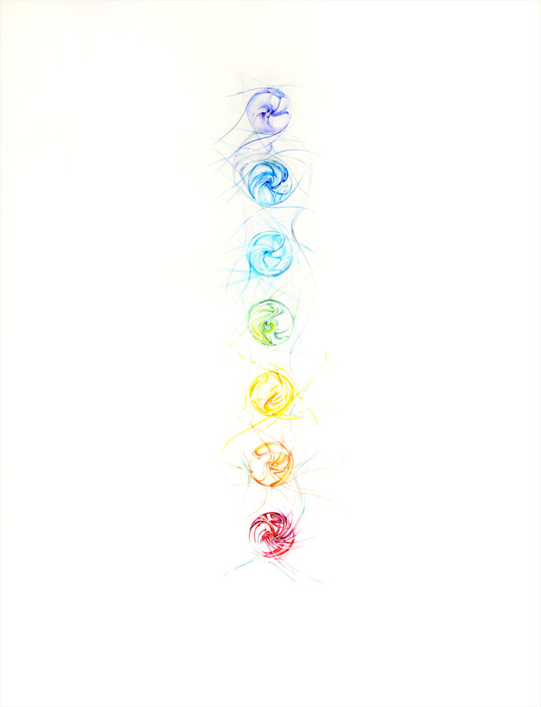 Illustration "chakras"