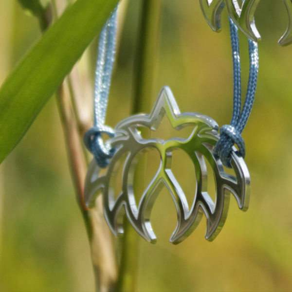 Bracelet - Fleur Cristal'In - Gris anthracite - Image 3