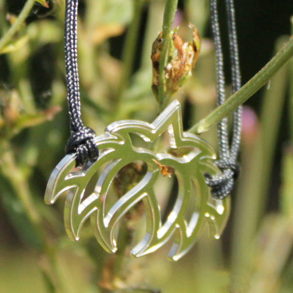 Bracelet - Fleur Cristal'In - Gris anthracite