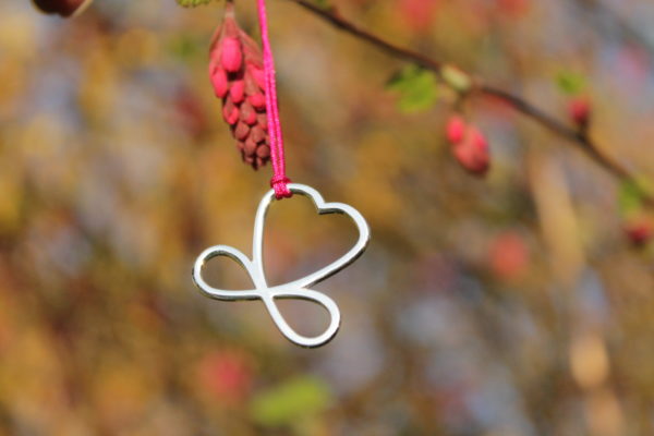 Collier - Coeur de liberté - Fushia - Image 2