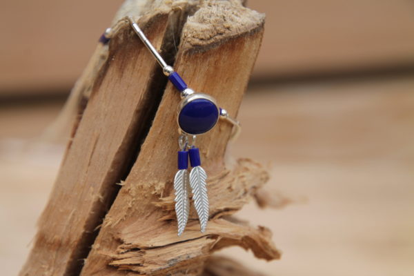 Collier avec pierre - Lapis