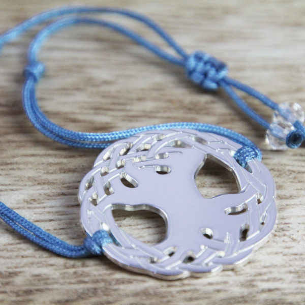Bracelet Arbre sacré - Bleu