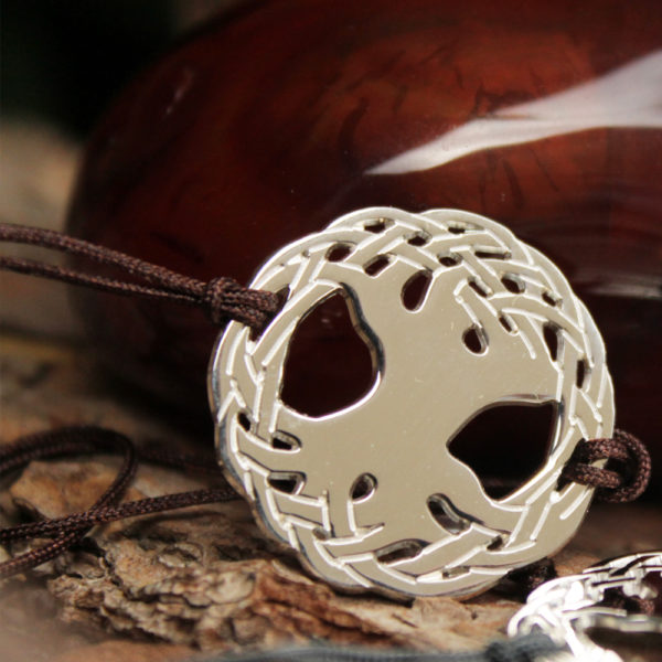 Bracelet Arbre sacré - Gris anthracite - Image 3