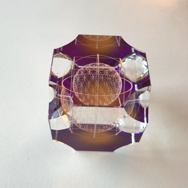 Cube de Métatron violet - Image 2