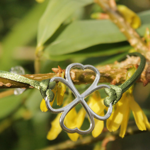 Bracelet - Coeur de fraternité - Kaki