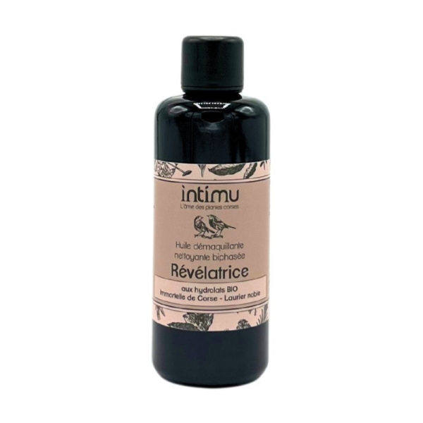 Intimu - Huile démaquillante bi-phase, Révélatrice