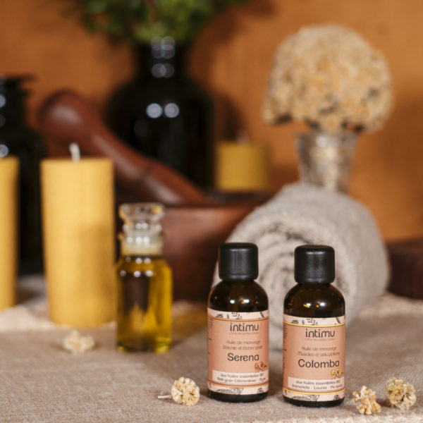 Intimu - Huile de massage musculaire, Colomba - Image 2