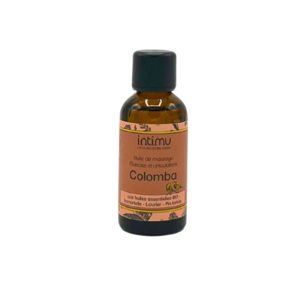 Intimu - Huile de massage musculaire, Colomba
